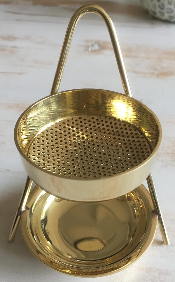 Wierookzeefbrander Messing