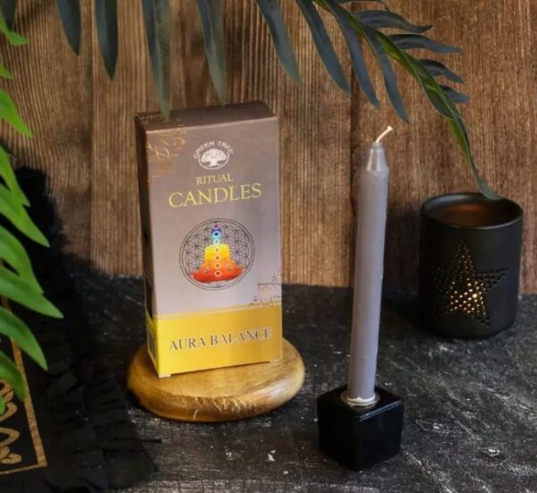 Ritual Candles Aura Balance ( Green Tree) - Afbeelding 3
