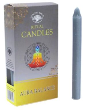 Ritual Candles Aura Balance ( Green Tree)