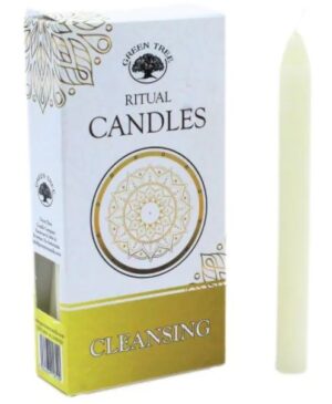 Ritual Candles Cleansing ( Green Tree)