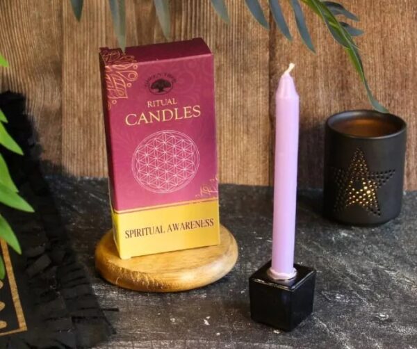 Ritual Candles Spiritual Awareness ( Green Tree) - Afbeelding 3