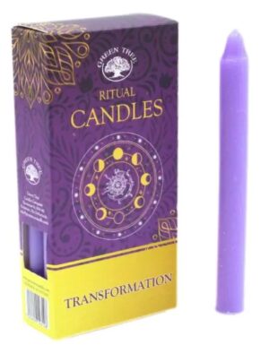 Ritual Candles Transformation ( Green Tree)