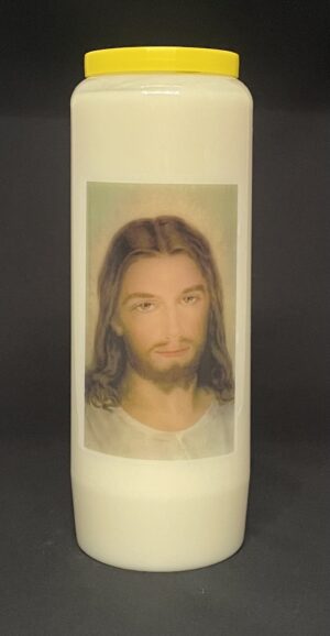 Noveenkaars/Intentiekaars Gezicht van Jezus