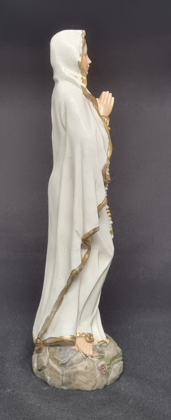 Maria beeld Lourdes 20 cm - Afbeelding 2